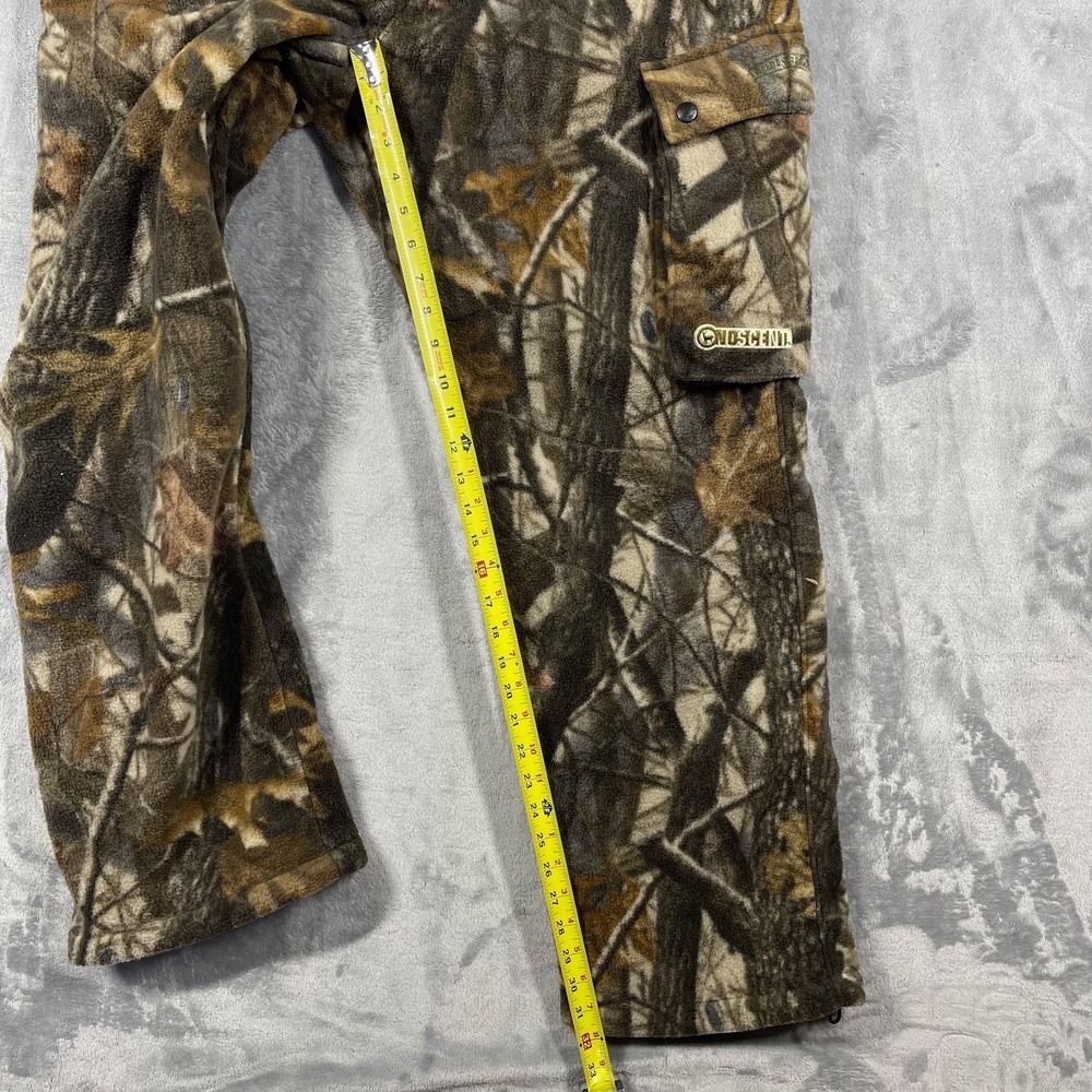 Field & Stream‎ Camouflage Fleece Cargo Pants Mens Size Medium Hunting Outdoor - Picture 5 of 14